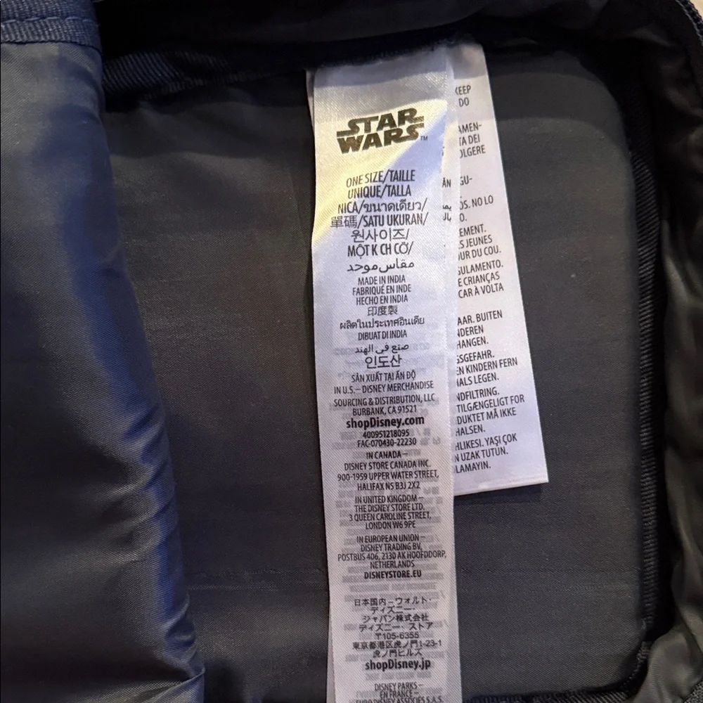 Star Wars Dark Blue Crossbody Bag with Spaceship Graphics - Picture 2 of 8